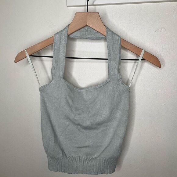 Abercrombie & Fitch Tops - Abercrombie & Fitch Knit Halter Top